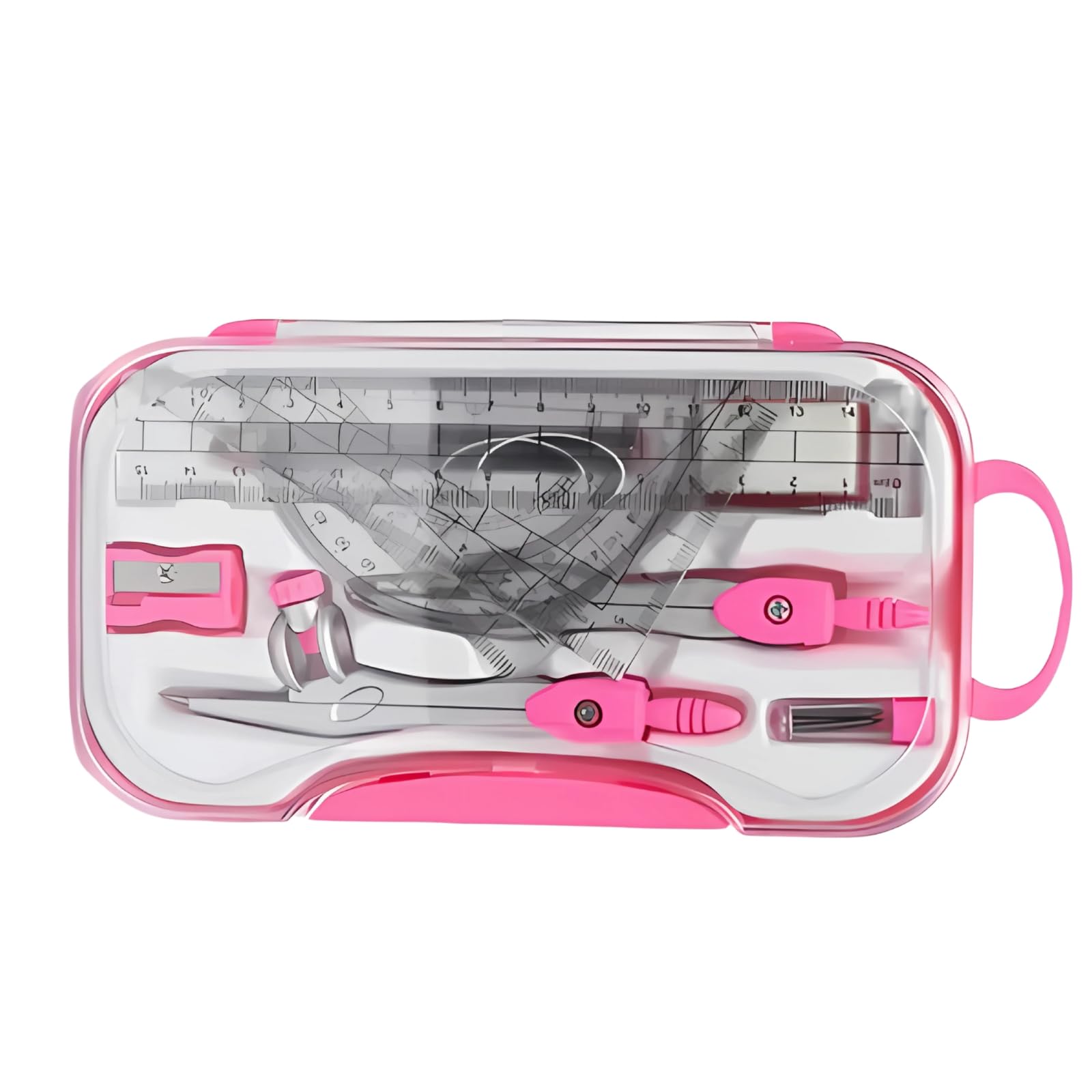 Amazon | 【先生と共同開発・中高生まで使える】分度器 コンパス